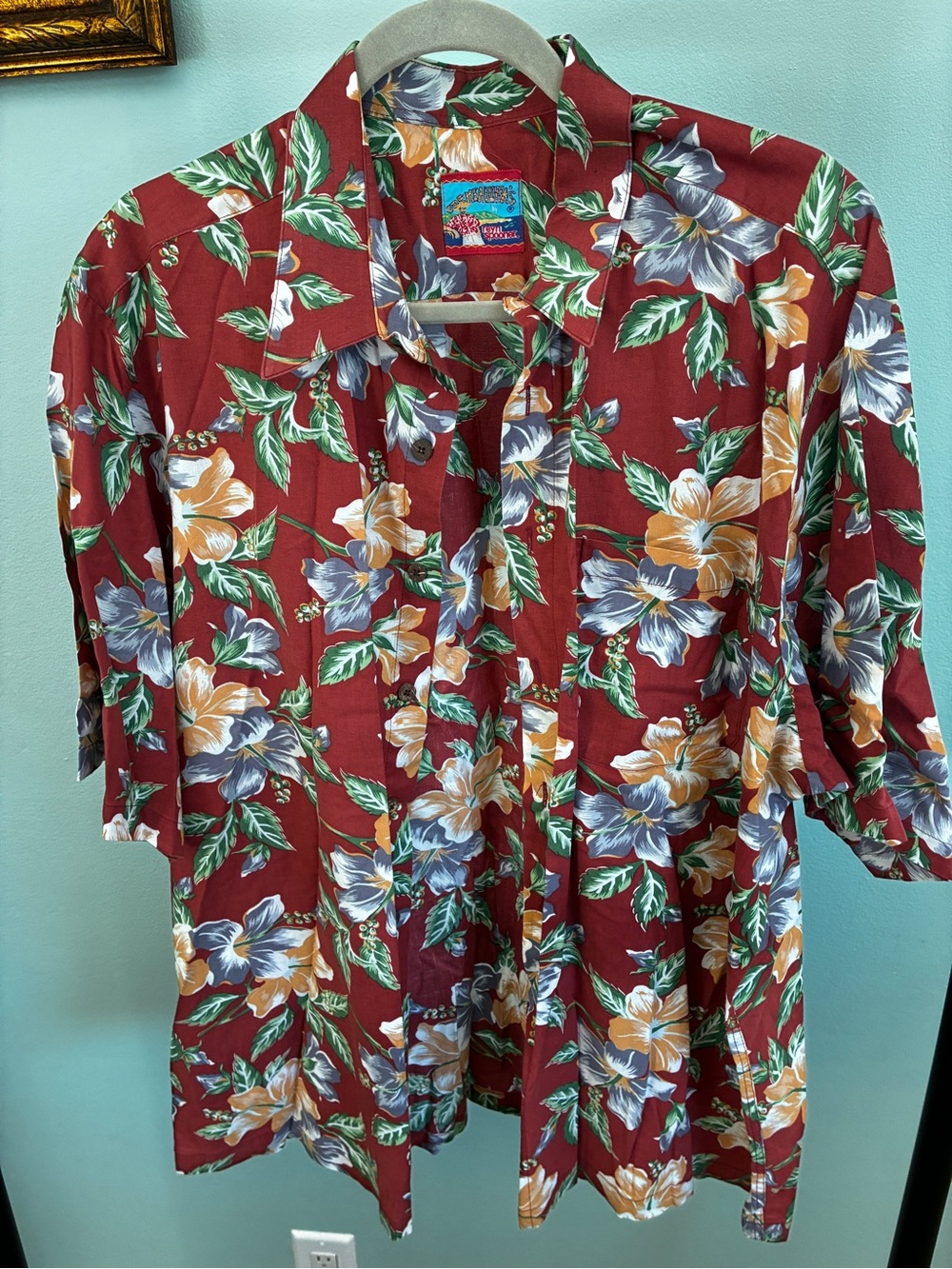 Vintage Reyn Spooner Joe Kealoha’s Collection Hawaiian Floral Hibiscus Shirt XL